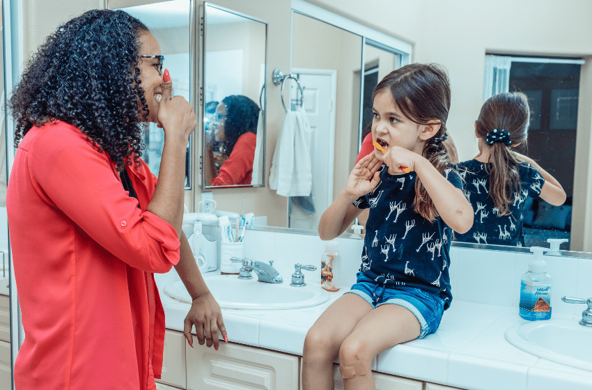 Kids Brushing